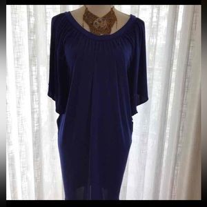 RACHELE ZOE Cobalt Cocktail Dress Sz 6